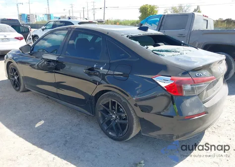 2024 Honda Civic Sport из США, поврежденный, VIN 2HGFE2F57RH578133